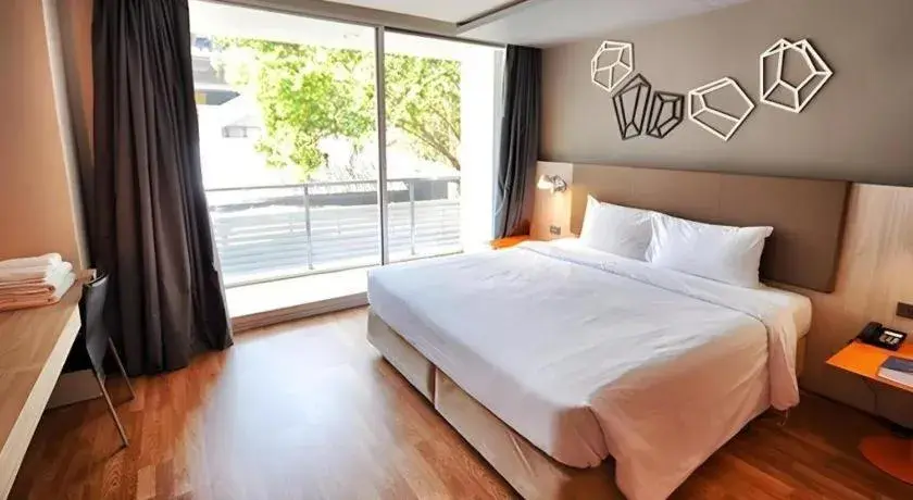 Bed in The Heritage Silom Hotel Bed in The Heritage Silom Hotel