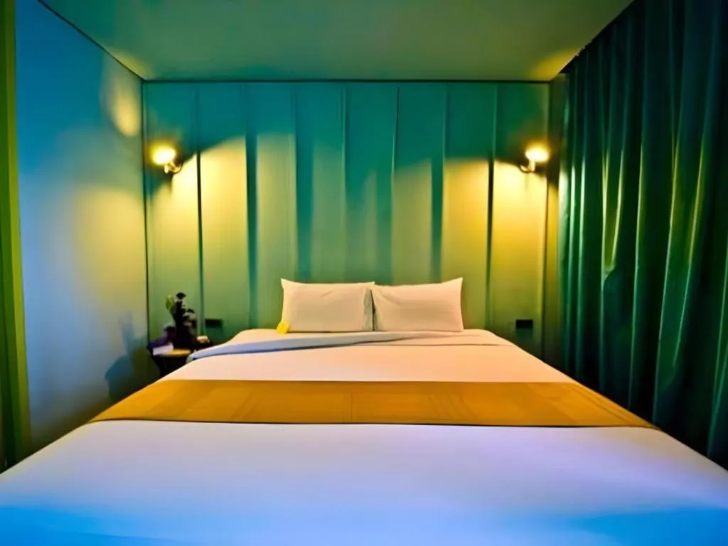 Bed in The Heritage Silom Hotel