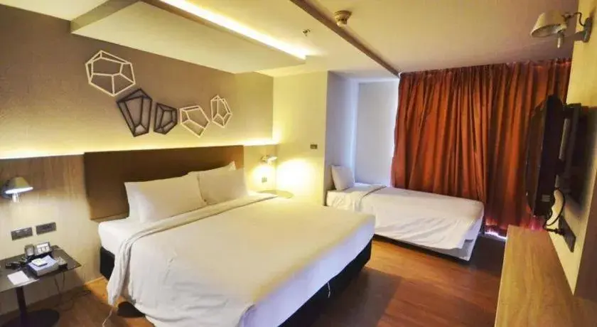 Bed in The Heritage Silom Hotel Bed in The Heritage Silom Hotel