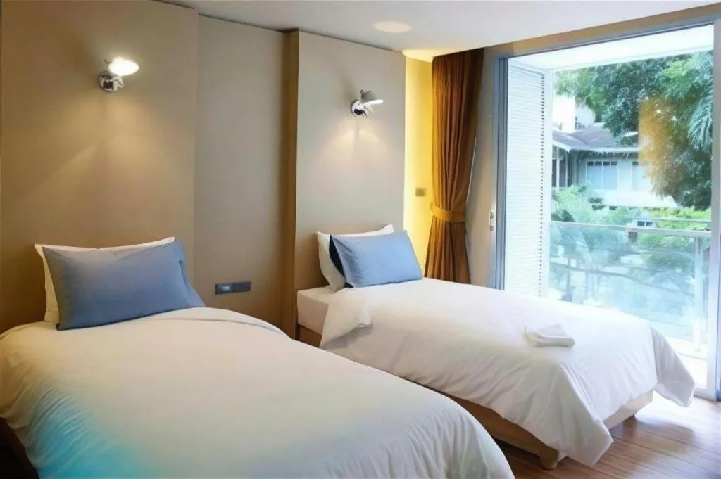 Bed in The Heritage Silom Hotel