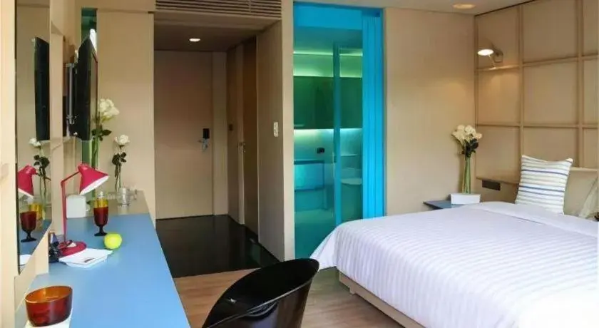 Bed in The Heritage Silom Hotel Bed in The Heritage Silom Hotel