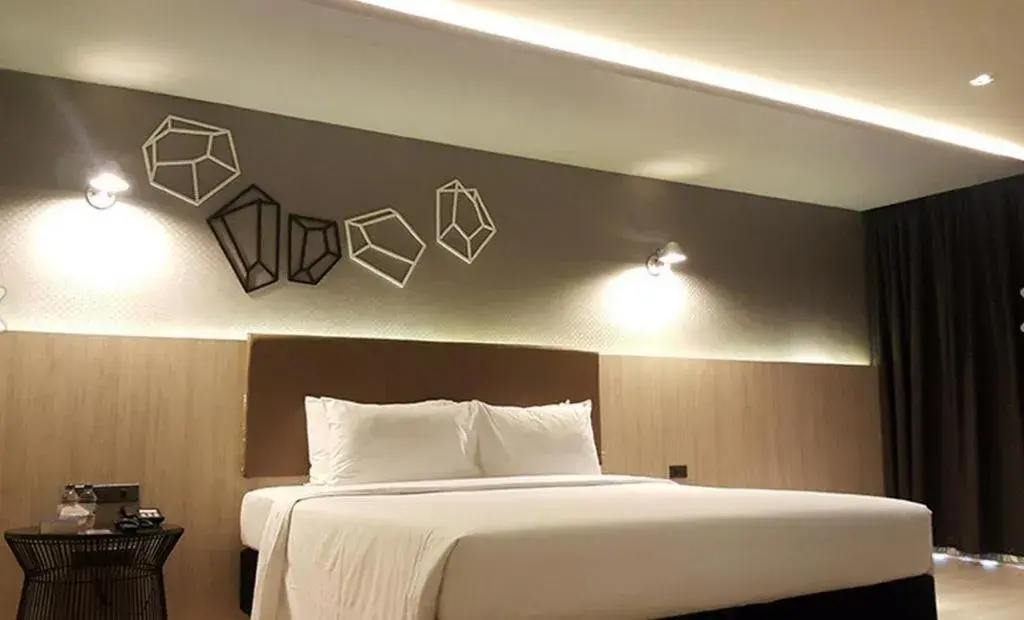 Bed in The Heritage Silom Hotel Bed in The Heritage Silom Hotel