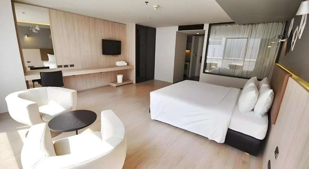 Bed in The Heritage Silom Hotel