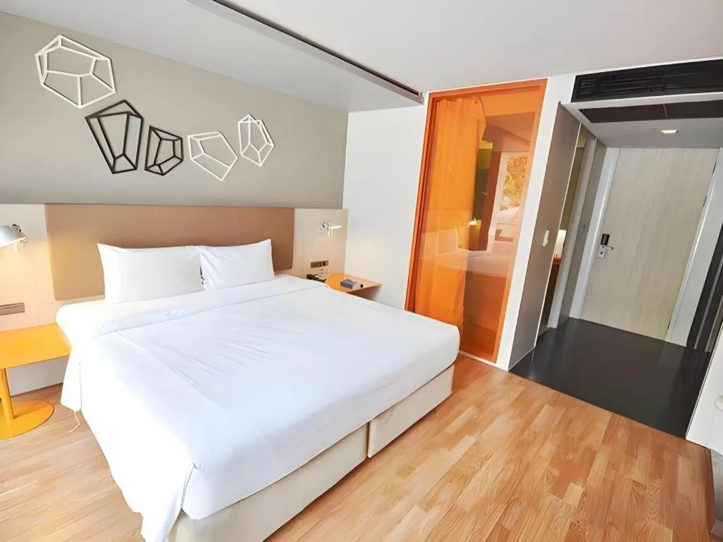 Bed in The Heritage Silom Hotel