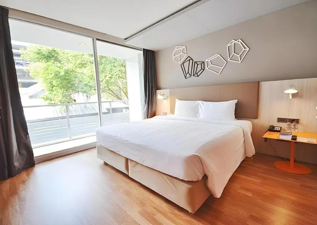 Bed in The Heritage Silom Hotel