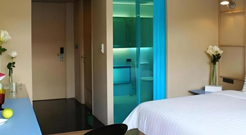 Bed in The Heritage Silom Hotel