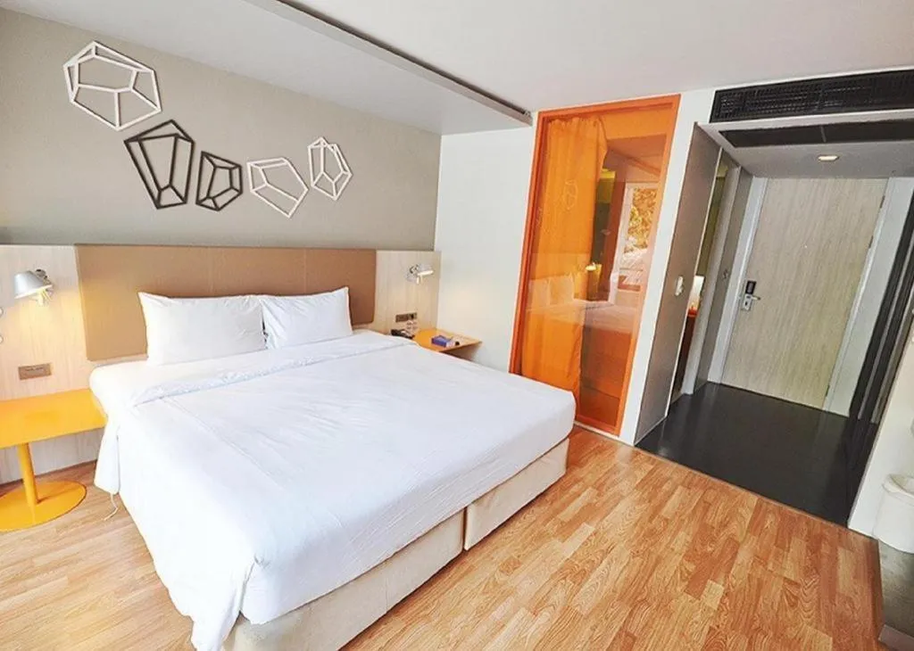 Bed in The Heritage Silom Hotel