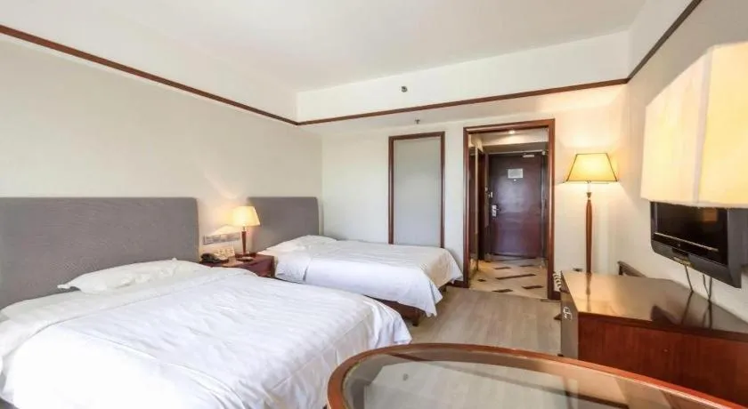 Bed in Starmoon Hotel