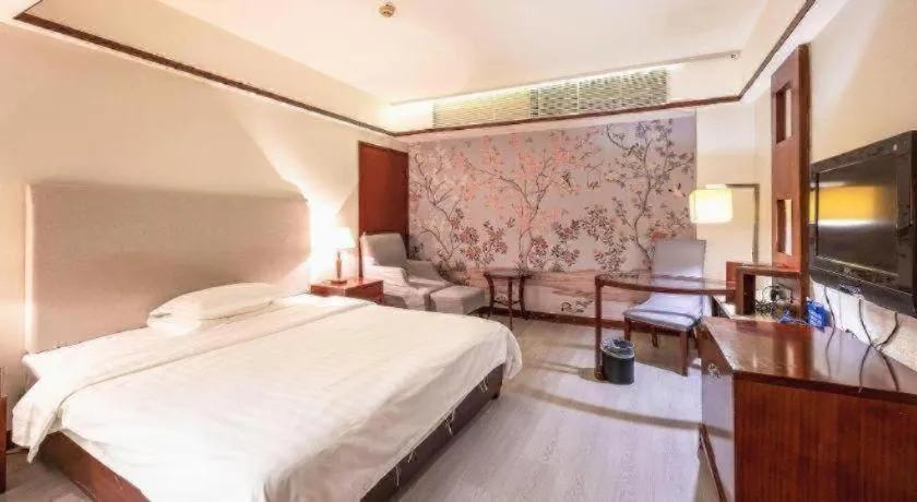 Bed in Starmoon Hotel