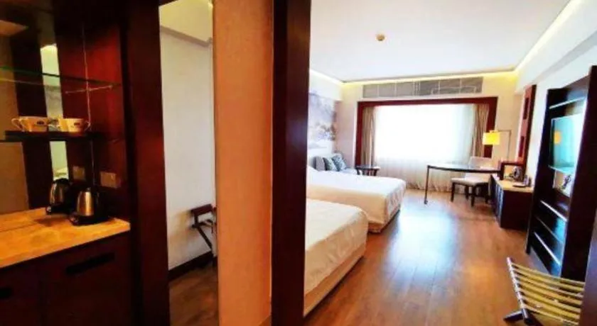 Bed in Starmoon Hotel