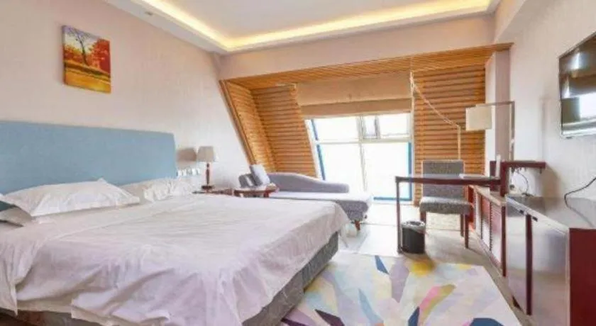 Bed in Starmoon Hotel