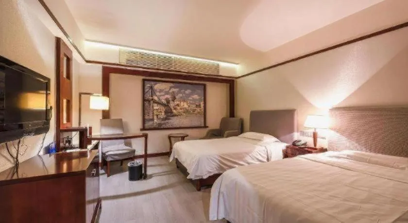 Bed in Starmoon Hotel