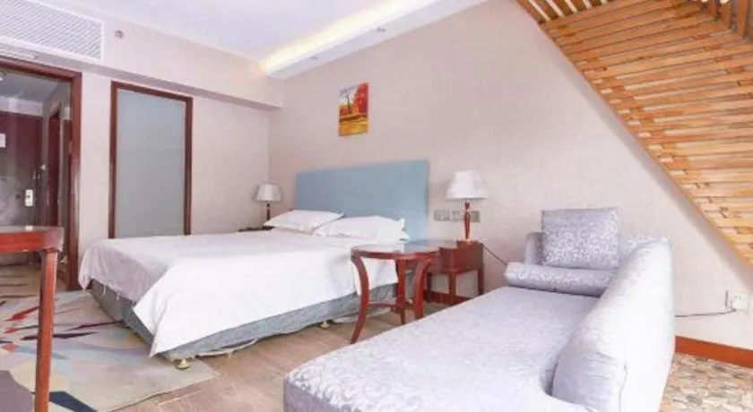 Bed in Starmoon Hotel