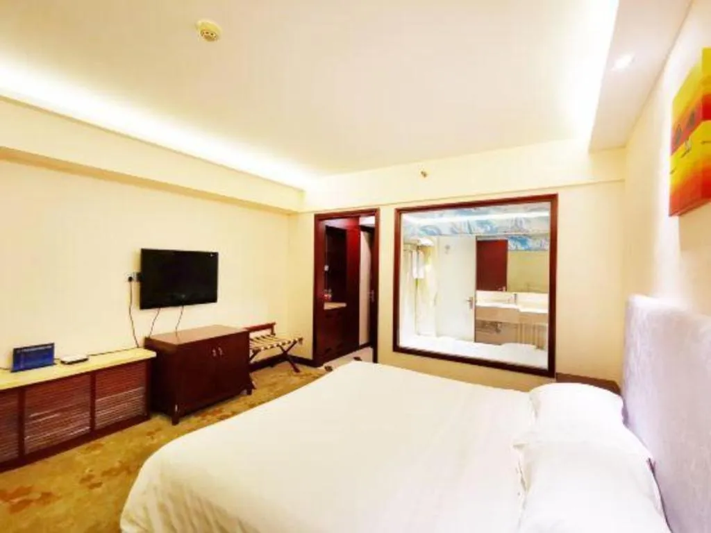 Bed in Starmoon Hotel