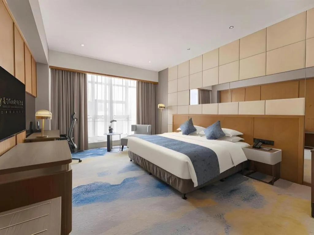 Bed in Fliport Hotel Xiamen Software Park