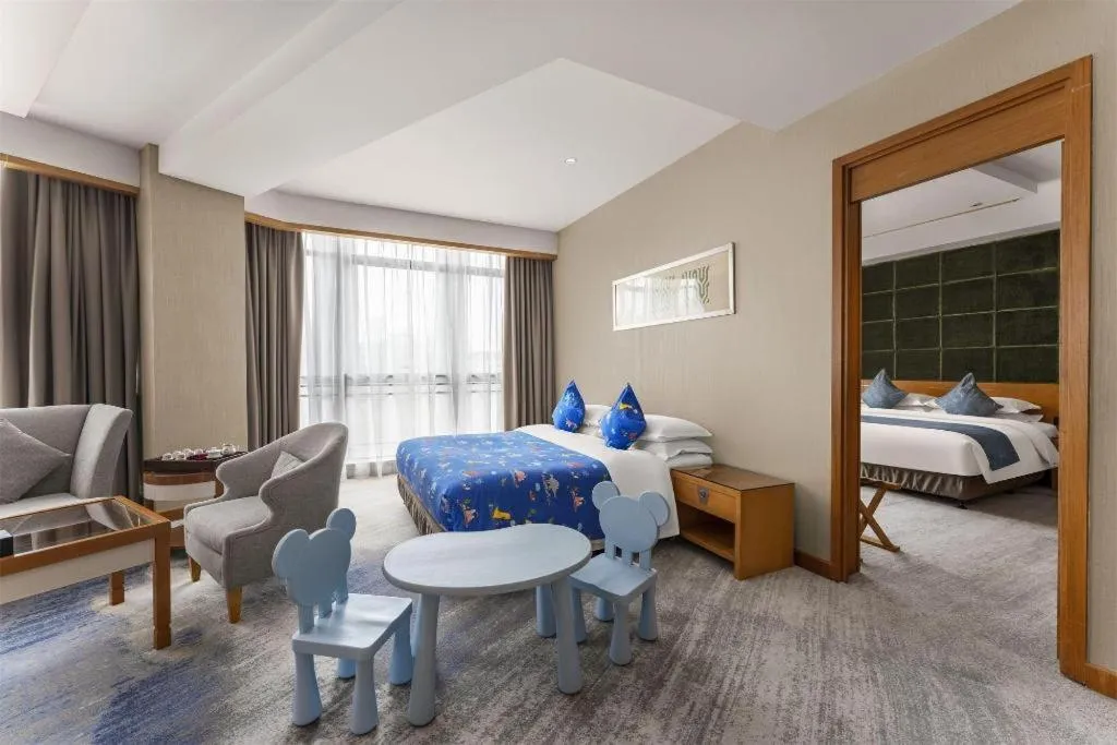 Bed in Fliport Hotel Xiamen Software Park