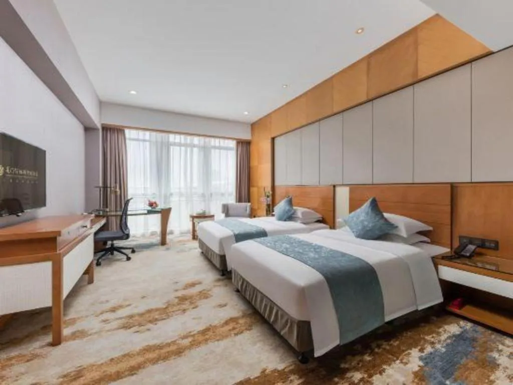 Bed in Fliport Hotel Xiamen Software Park