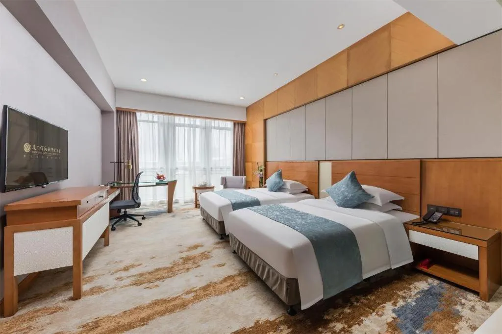 Bed in Fliport Hotel Xiamen Software Park