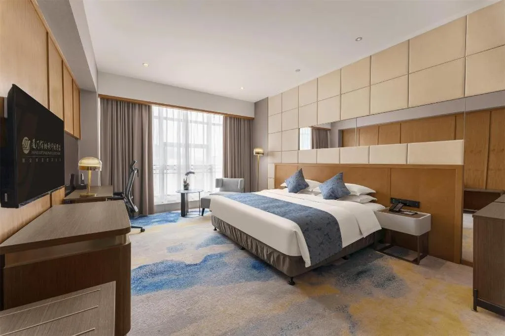 Bed in Fliport Hotel Xiamen Software Park