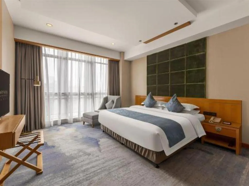 Bed in Fliport Hotel Xiamen Software Park