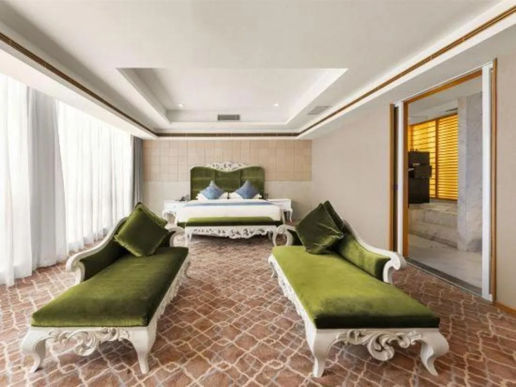 Bed in Fliport Hotel Xiamen Software Park