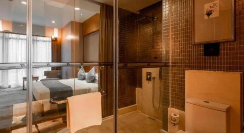 Bed in Fliport Hotel Xiamen Software Park