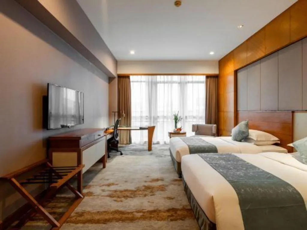 Bed in Fliport Hotel Xiamen Software Park