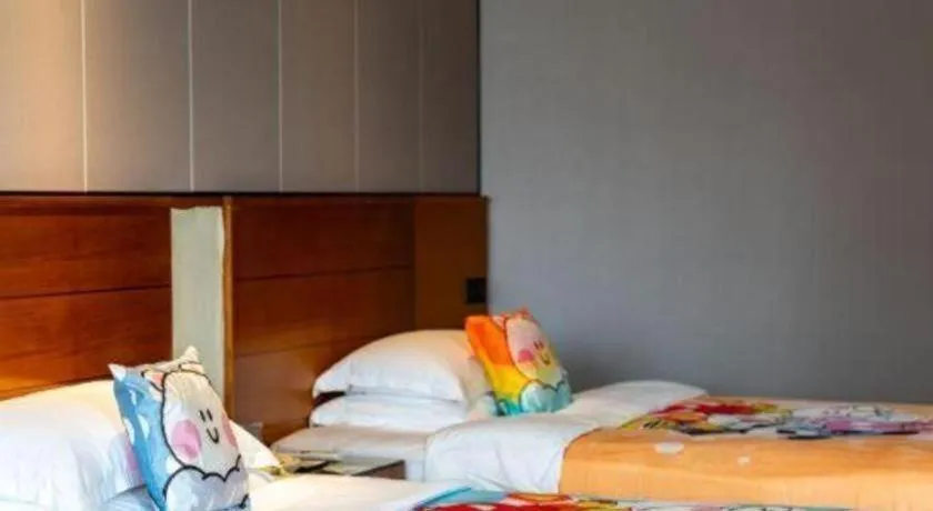 Bed in Fliport Hotel Xiamen Software Park