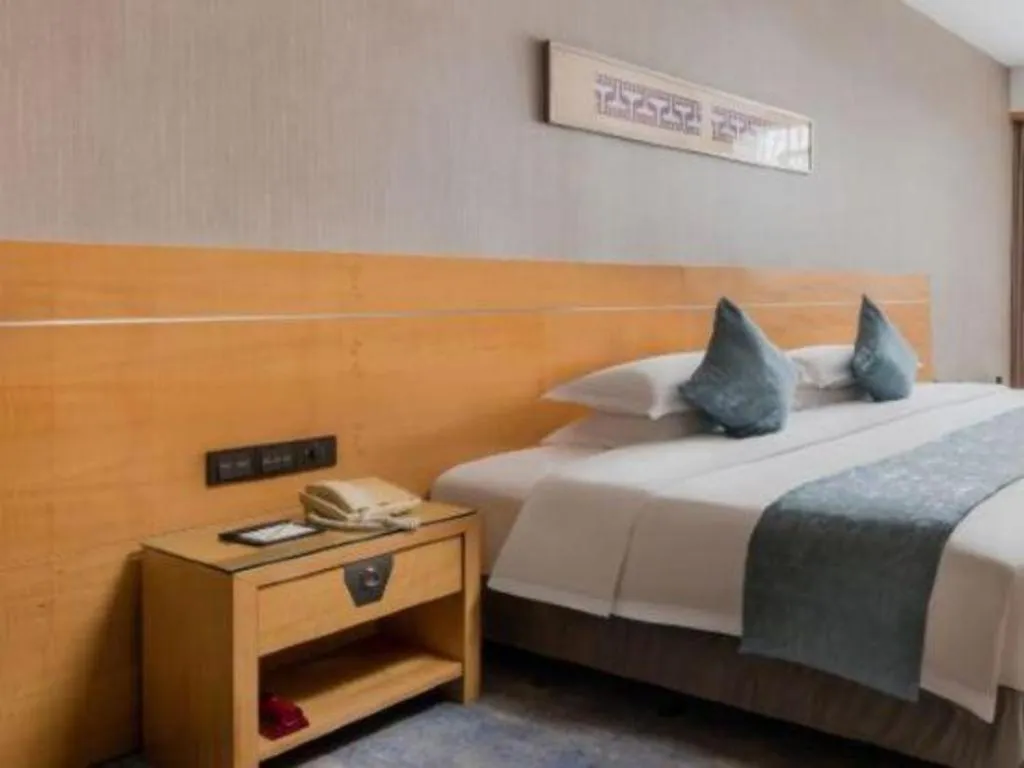 Bed in Fliport Hotel Xiamen Software Park