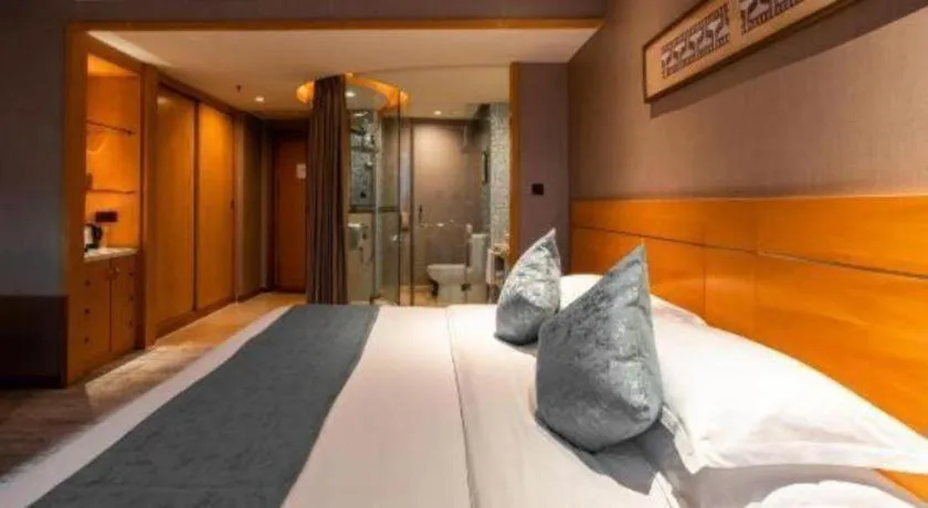 Bed in Fliport Hotel Xiamen Software Park