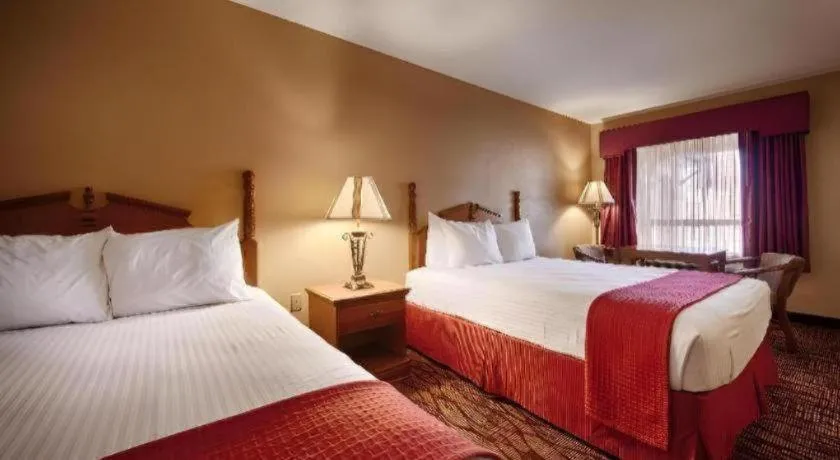 Bed in Best Western Inn