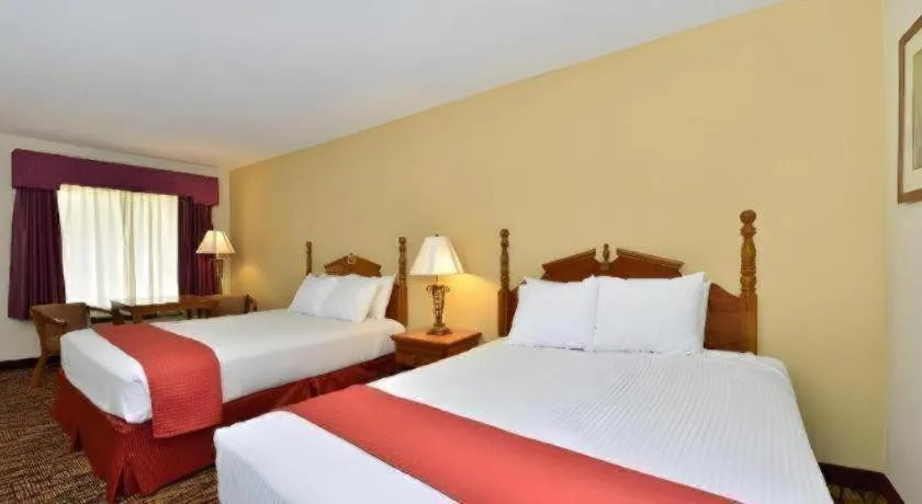 Bed in Best Western Inn