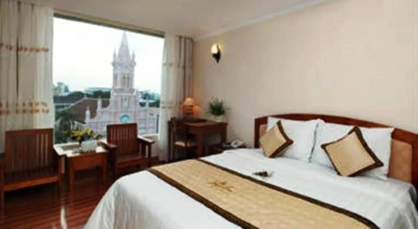 Bed in Bamboo Green Hotel