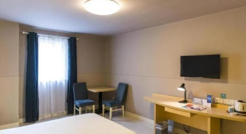 Bed in Jinjiang Inn Qingdao Development Zone Jinggangshan Rd.