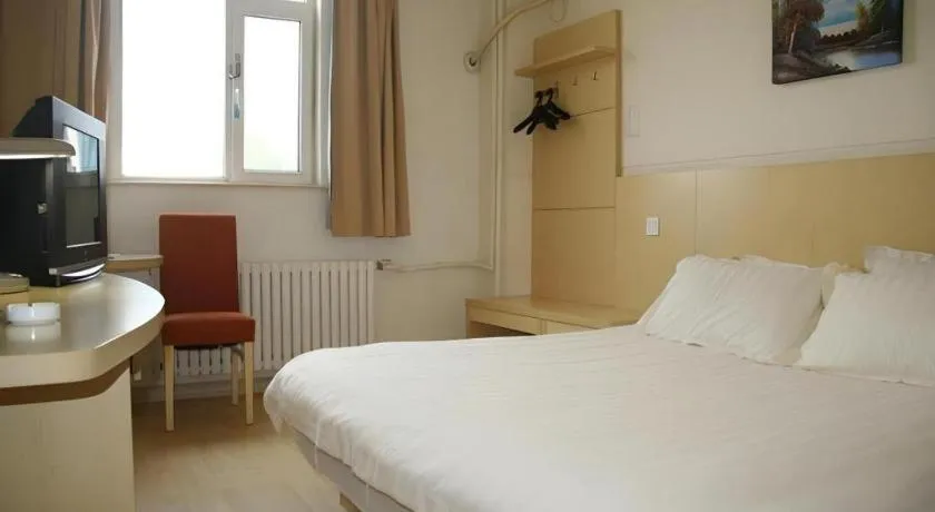 Bed in Jinjiang Inn Qingdao Development Zone Jinggangshan Rd.