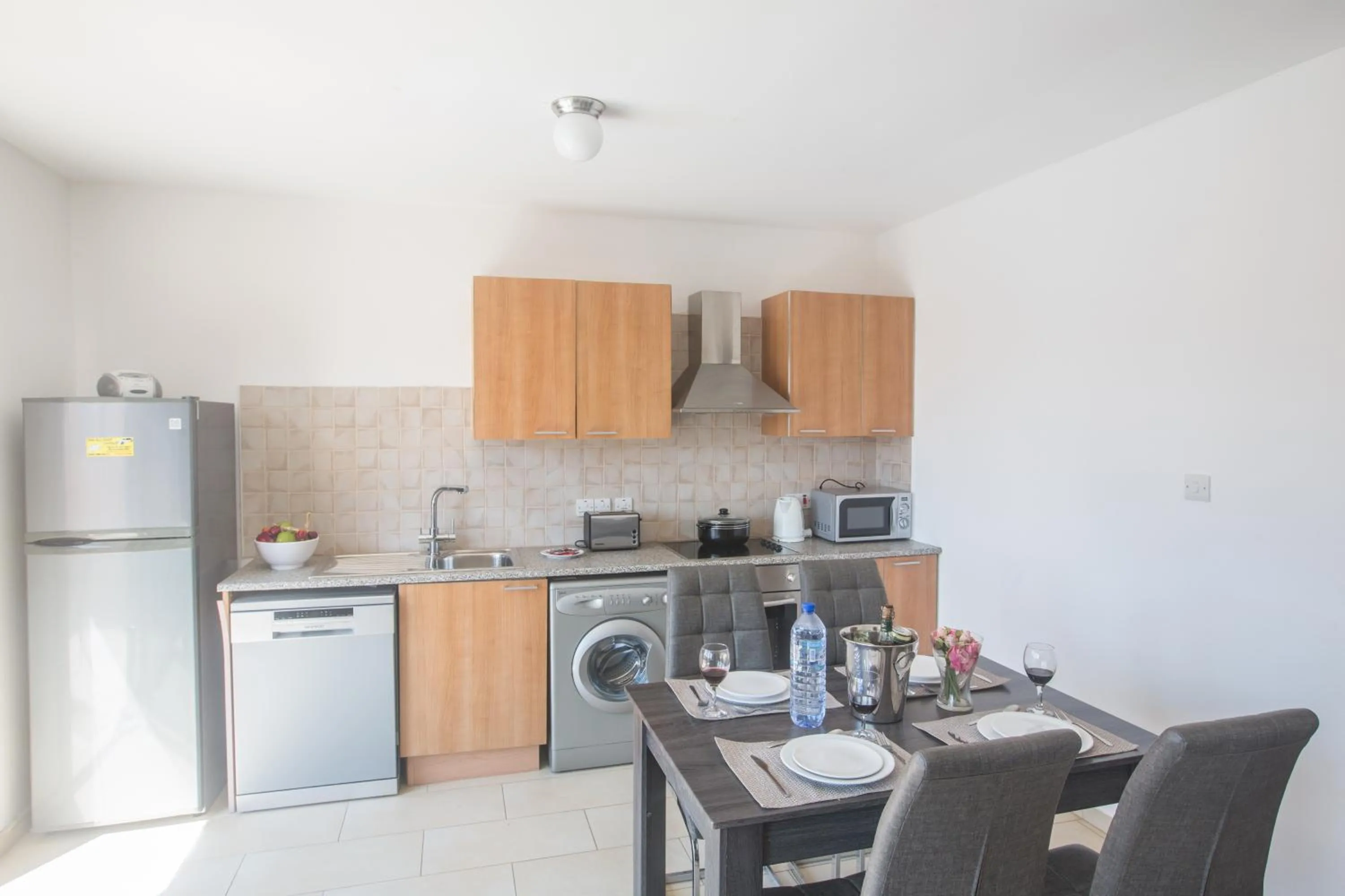 Kitchen or kitchenette in Napiana Apartments