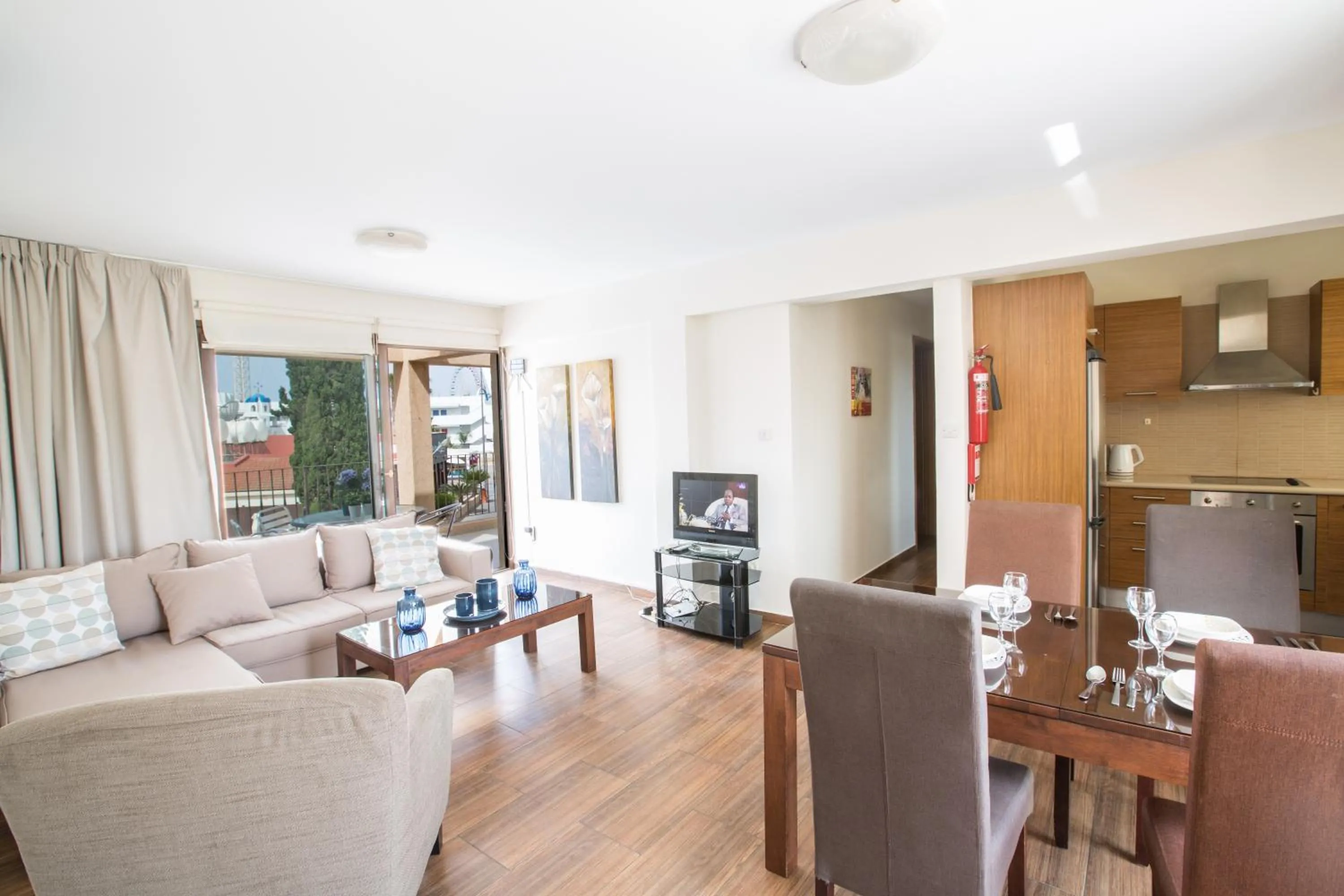 Kitchen or kitchenette in Napiana Apartments