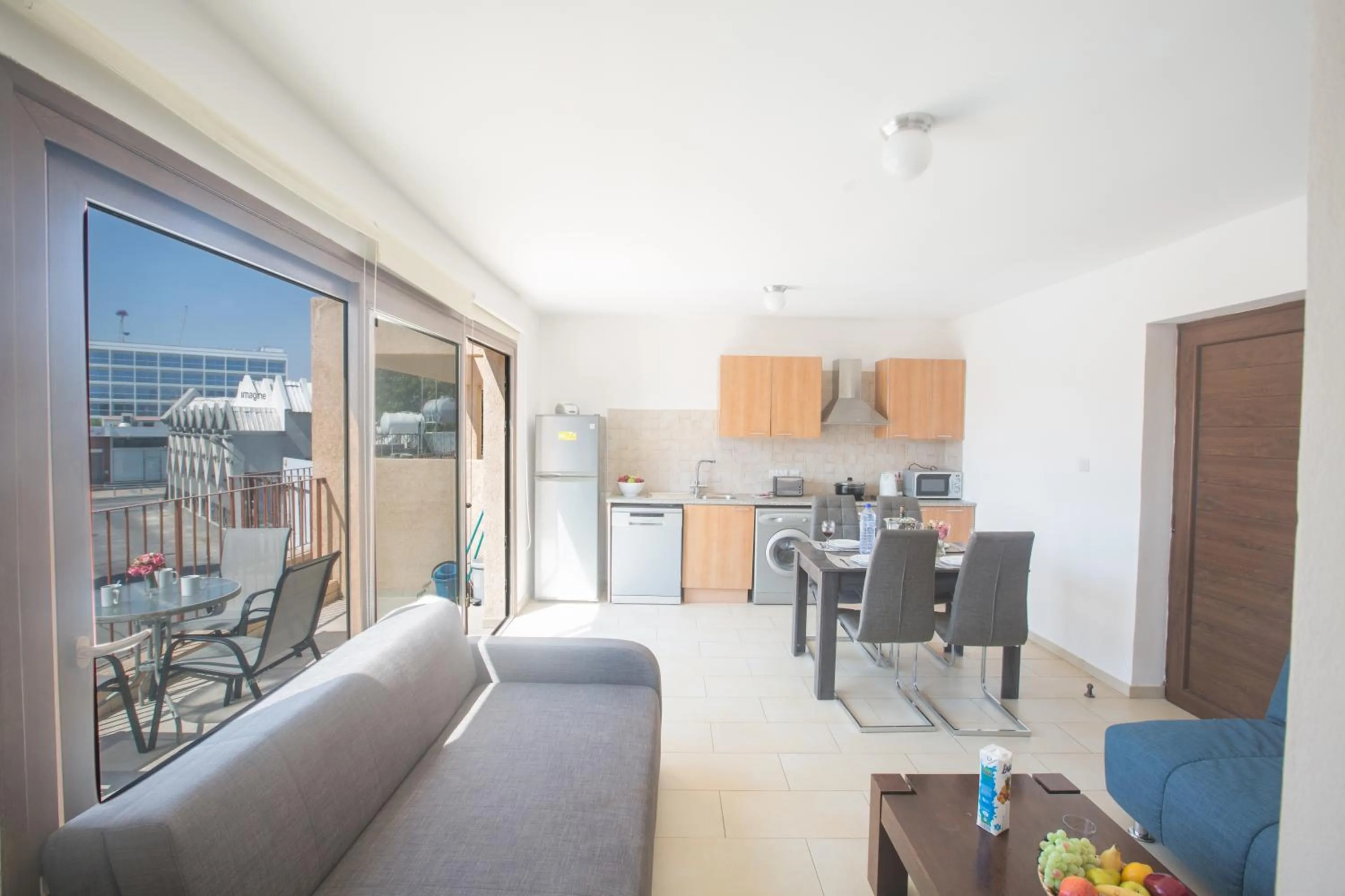 Kitchen or kitchenette in Napiana Apartments