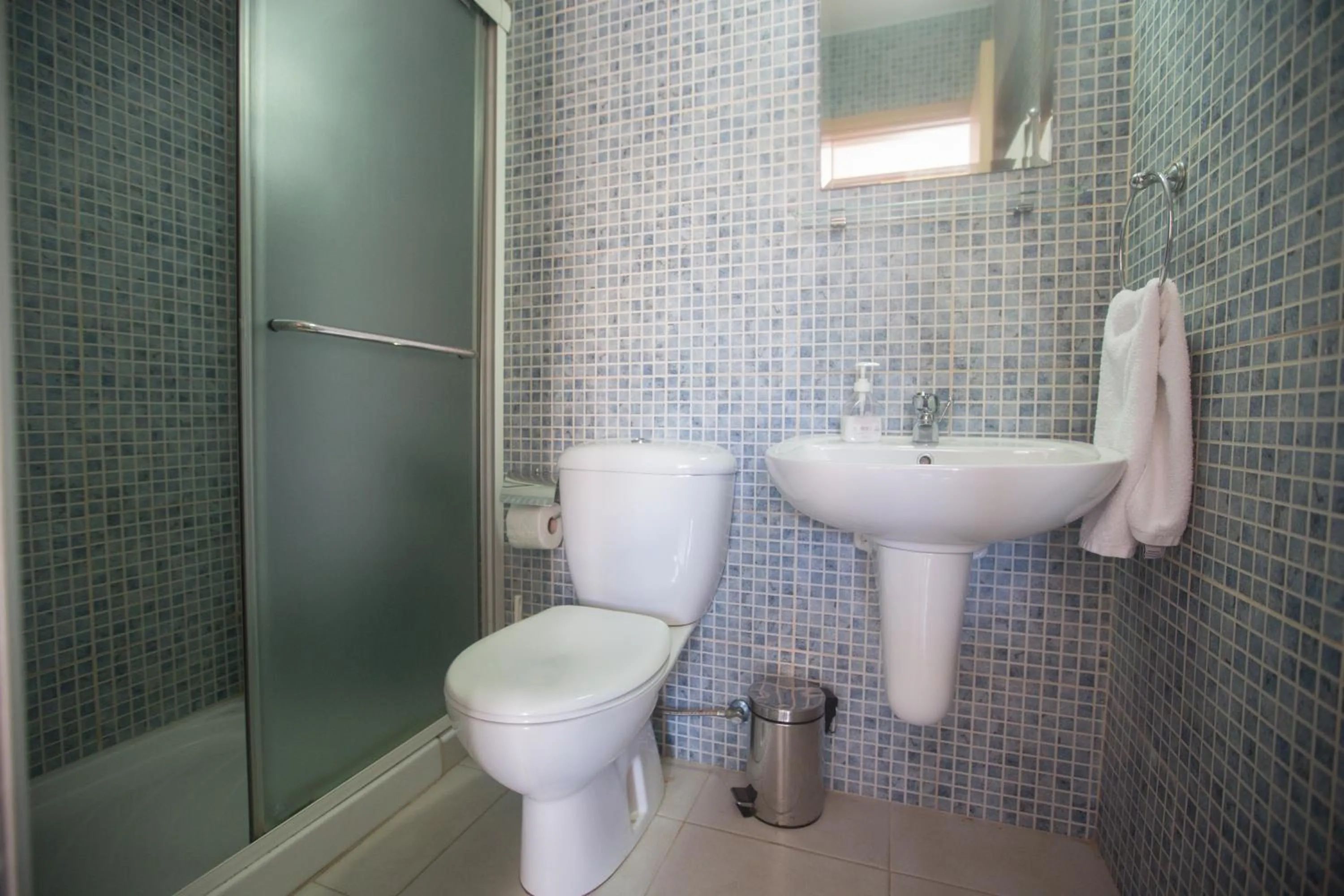 Shower in Napiana Apartments