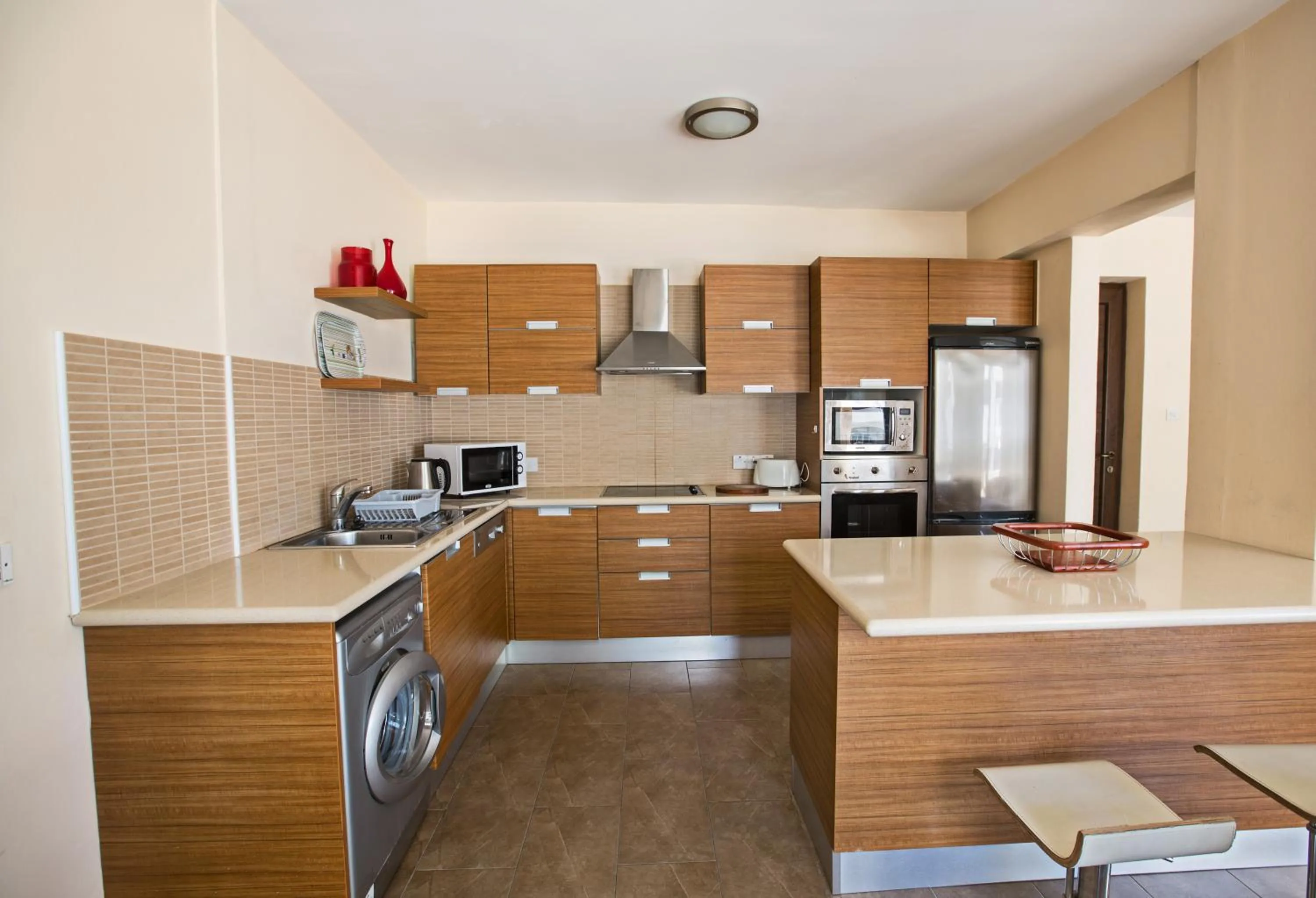 Kitchen or kitchenette in Napiana Apartments