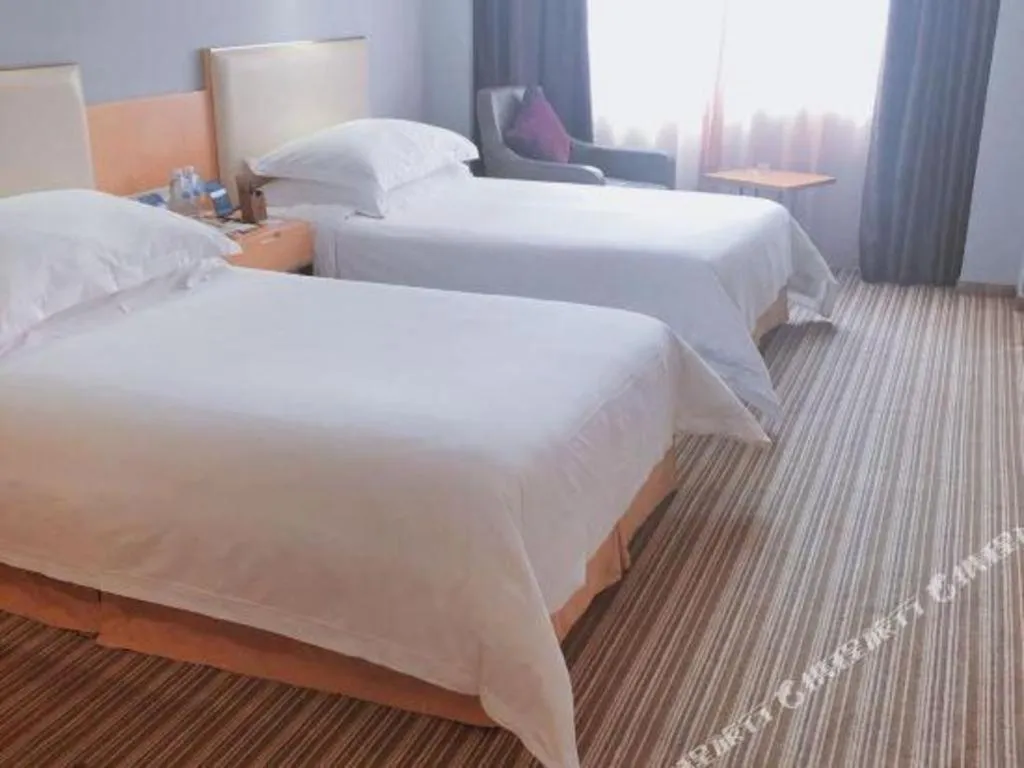 Bed in Downtown Hotel