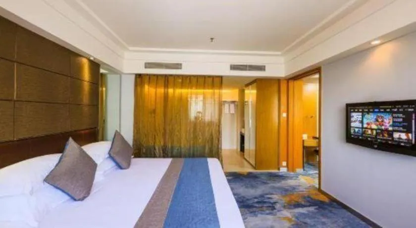 Bed in Downtown Hotel