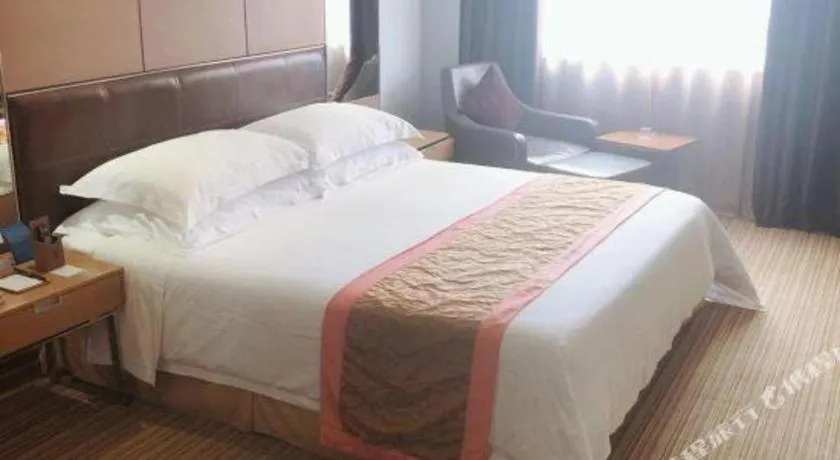 Bed in Downtown Hotel