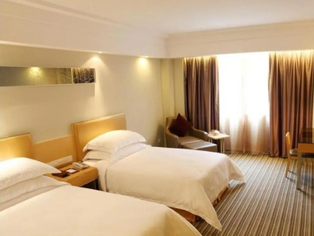 Bed in Downtown Hotel