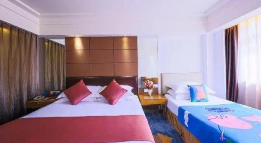 Bed in Downtown Hotel