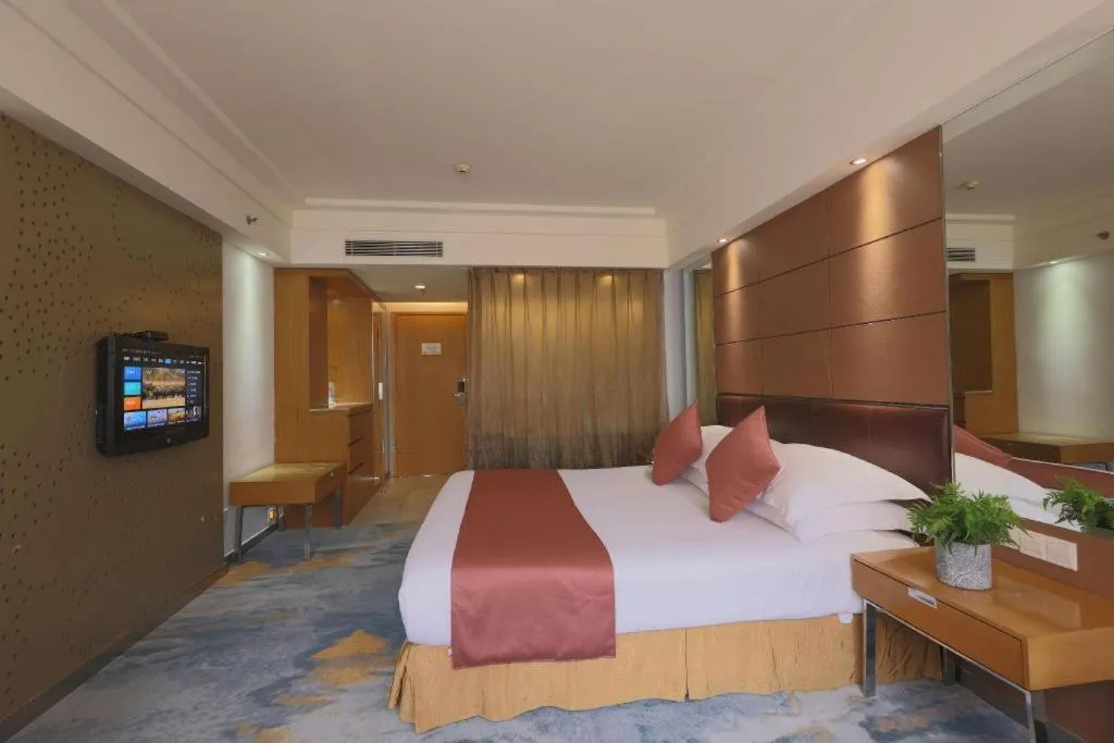 Bed in Downtown Hotel