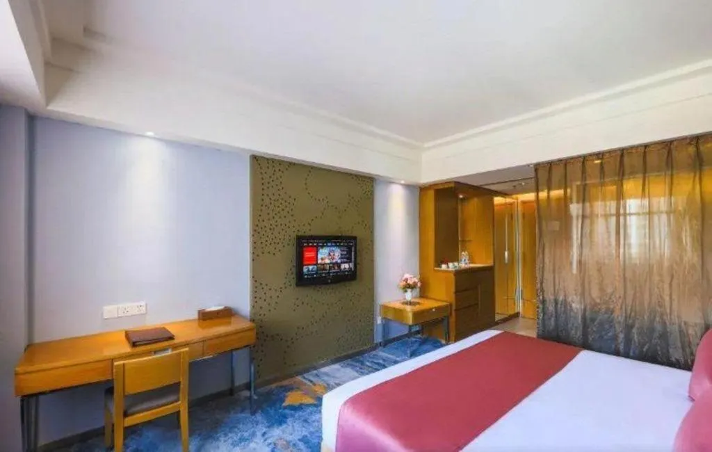 Bed in Downtown Hotel