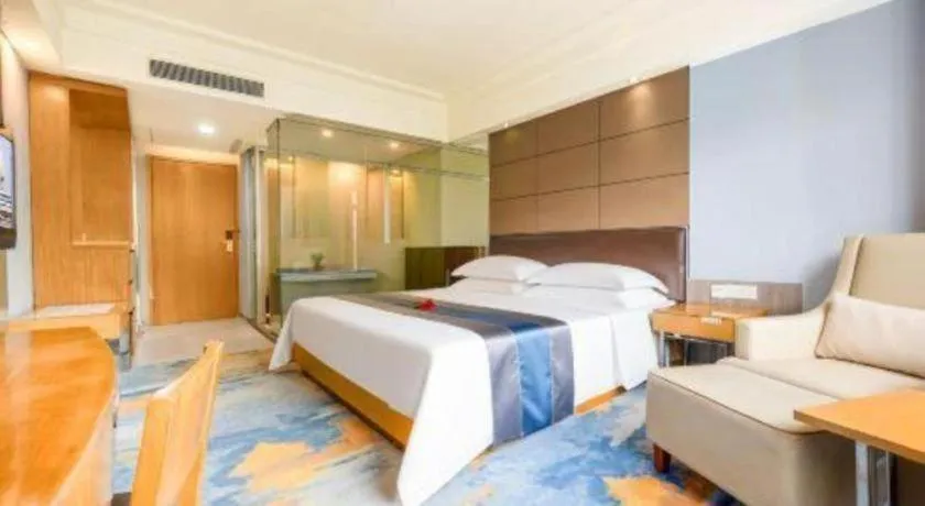 Bed in Downtown Hotel