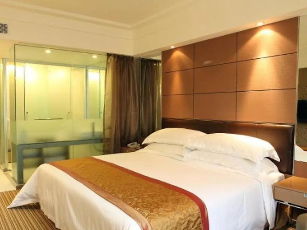 Bed in Downtown Hotel