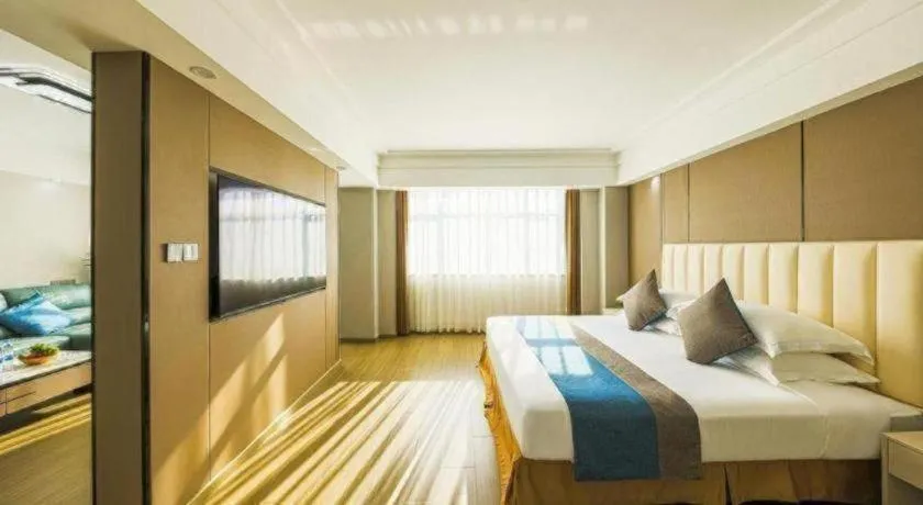 Bed in Downtown Hotel